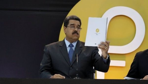 petro venezuelano e criptovalute di stato